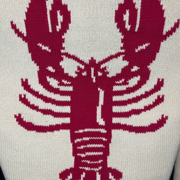 VTG RARE Lobster Betsey Johnson Sweater - Picture 3 of 14